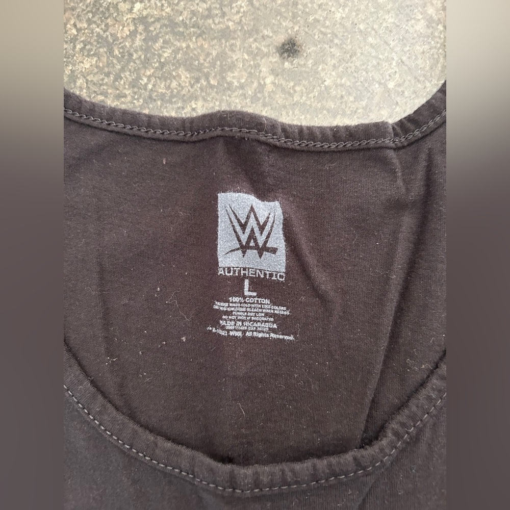 WrestleMania Tampa Bay 2021 Black Tank Top size large - Picture 4 of 4